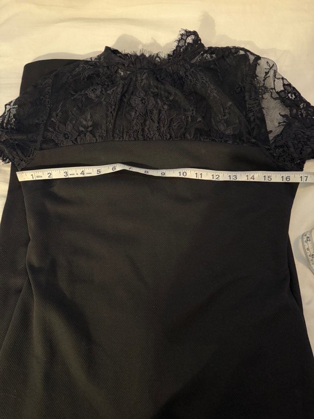 Black Lace Agatha Midi Dress Hyacinth House Tuckernuck size SM SOLD OUT ONLINE - Picture 13 of 16